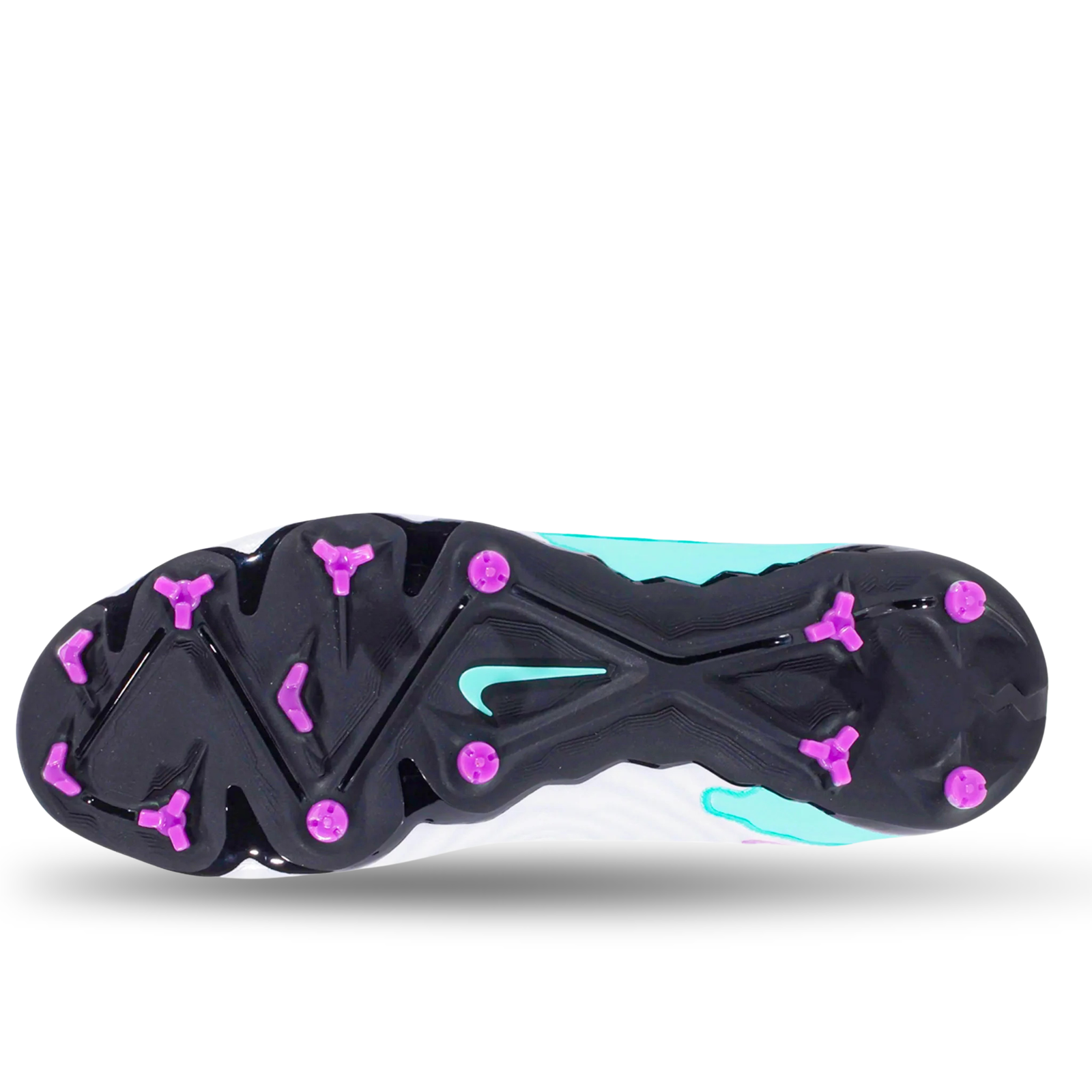 Nike Phantom GX Pro DF Firm Ground Soccer Cleats (Hyer Turquoise/Fuchsia Dream)