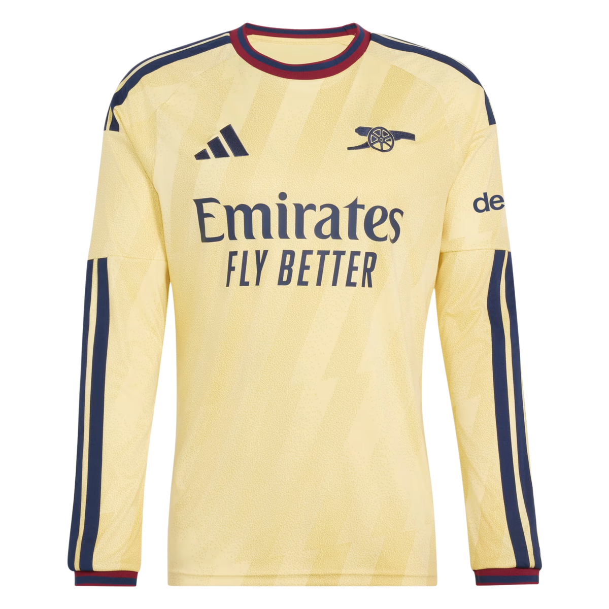 adidas Mens Arsenal Long Sleeve Third Jersey 26/27 (Yellow)
