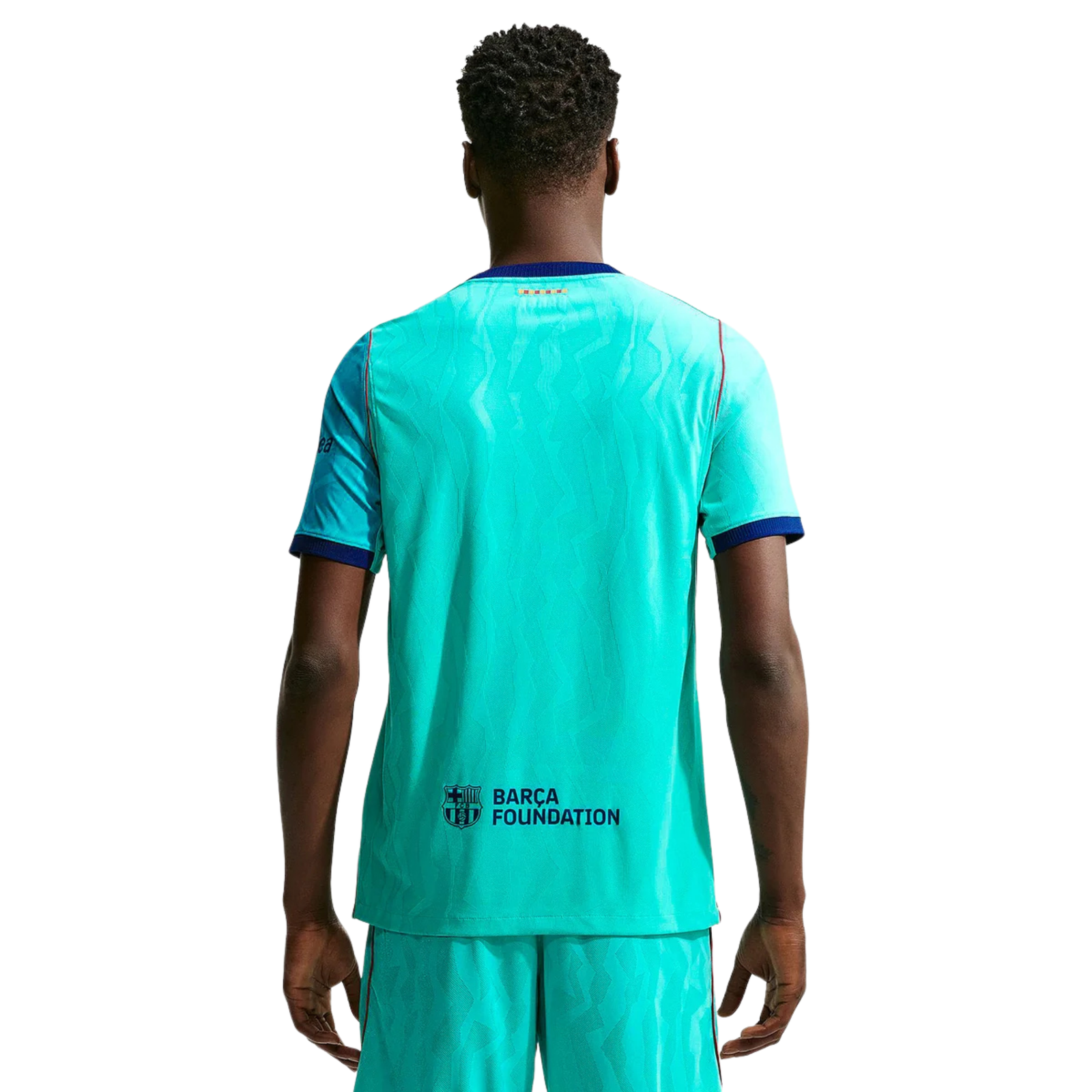 Nike Mens Barcelona Authentic 3rd Jersey 26/27 (Green Frost/Loyal Blue)