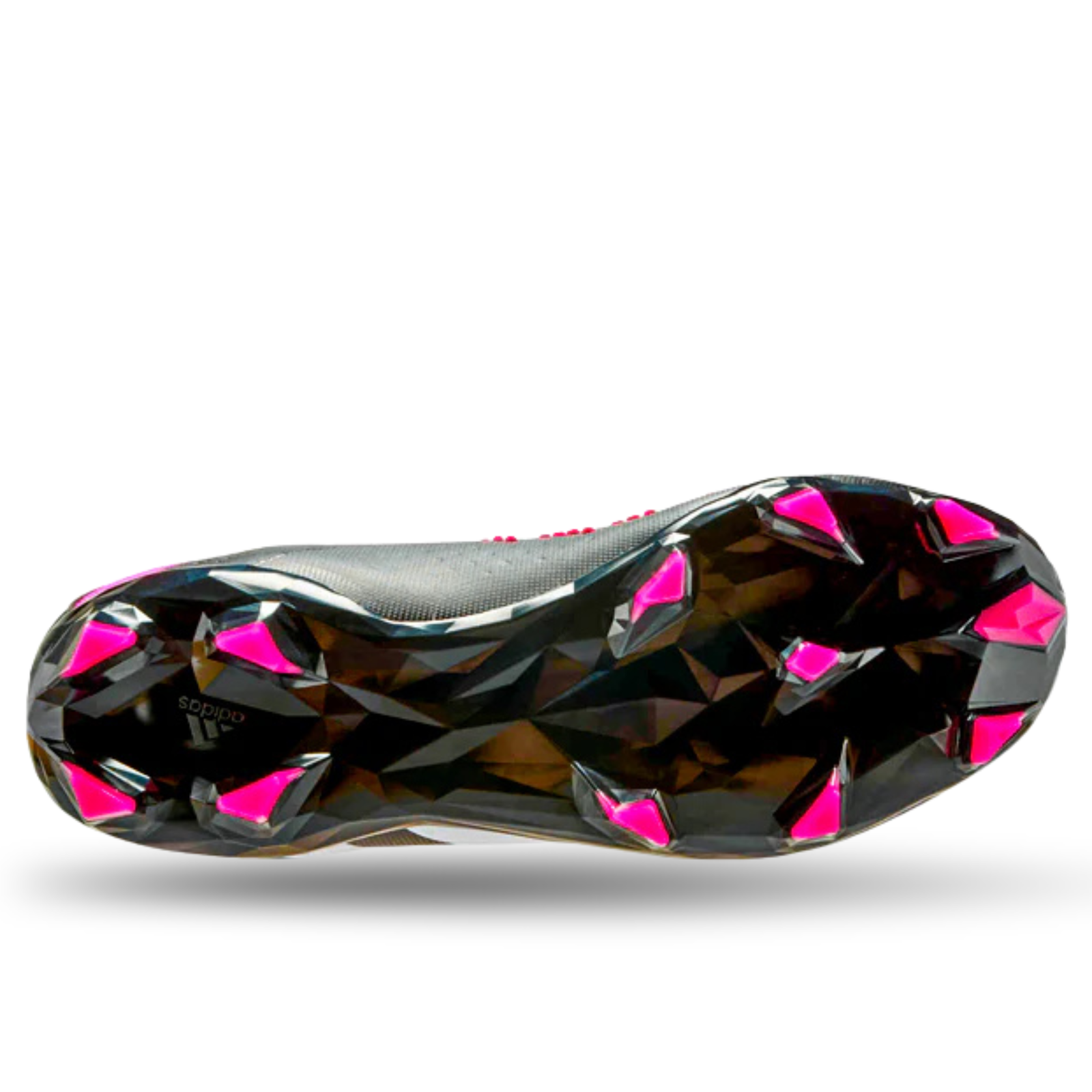 adidas Predator Accuracy.2 Firm Ground Soccer Cleats (Core Black/Shock Pink)