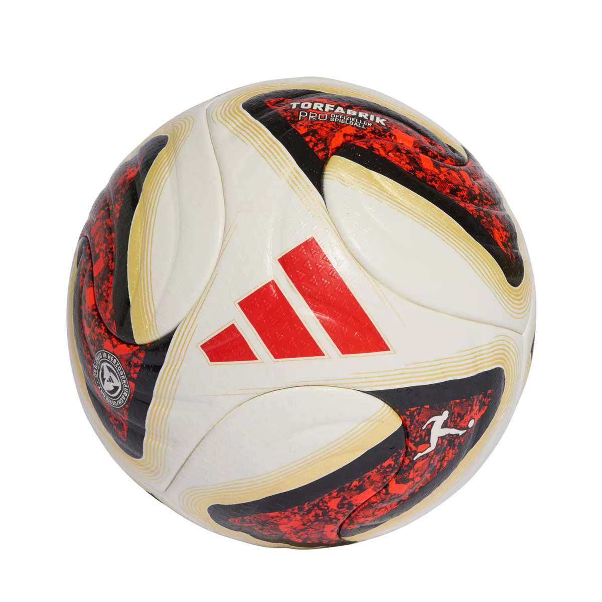 adidas Bundesliga Torfabrik Pro Official Match Ball 26/27 (White)