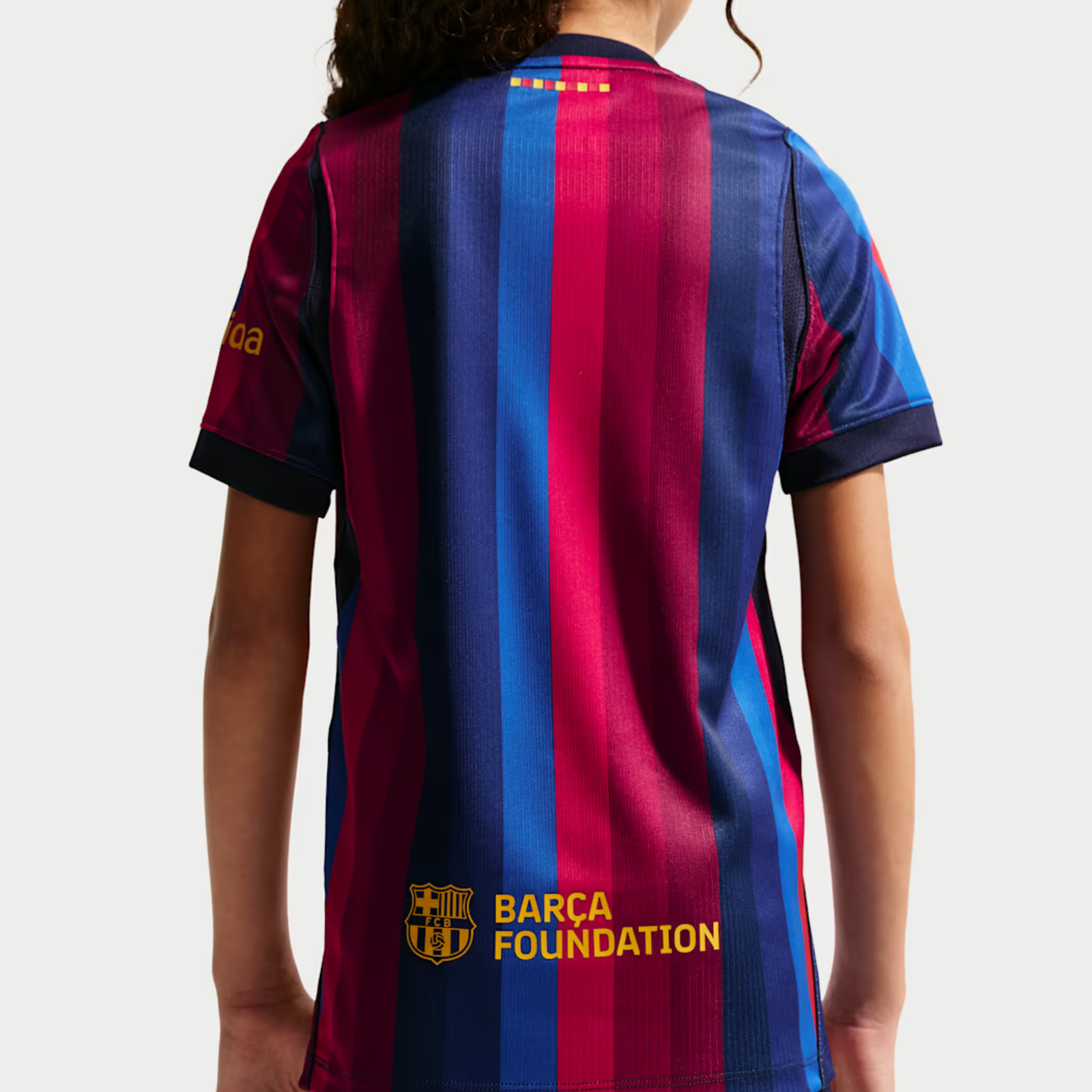 Nike Youth FC Barcelona Lamine Yamal Home Jersey 26/27 (Blue/Red)