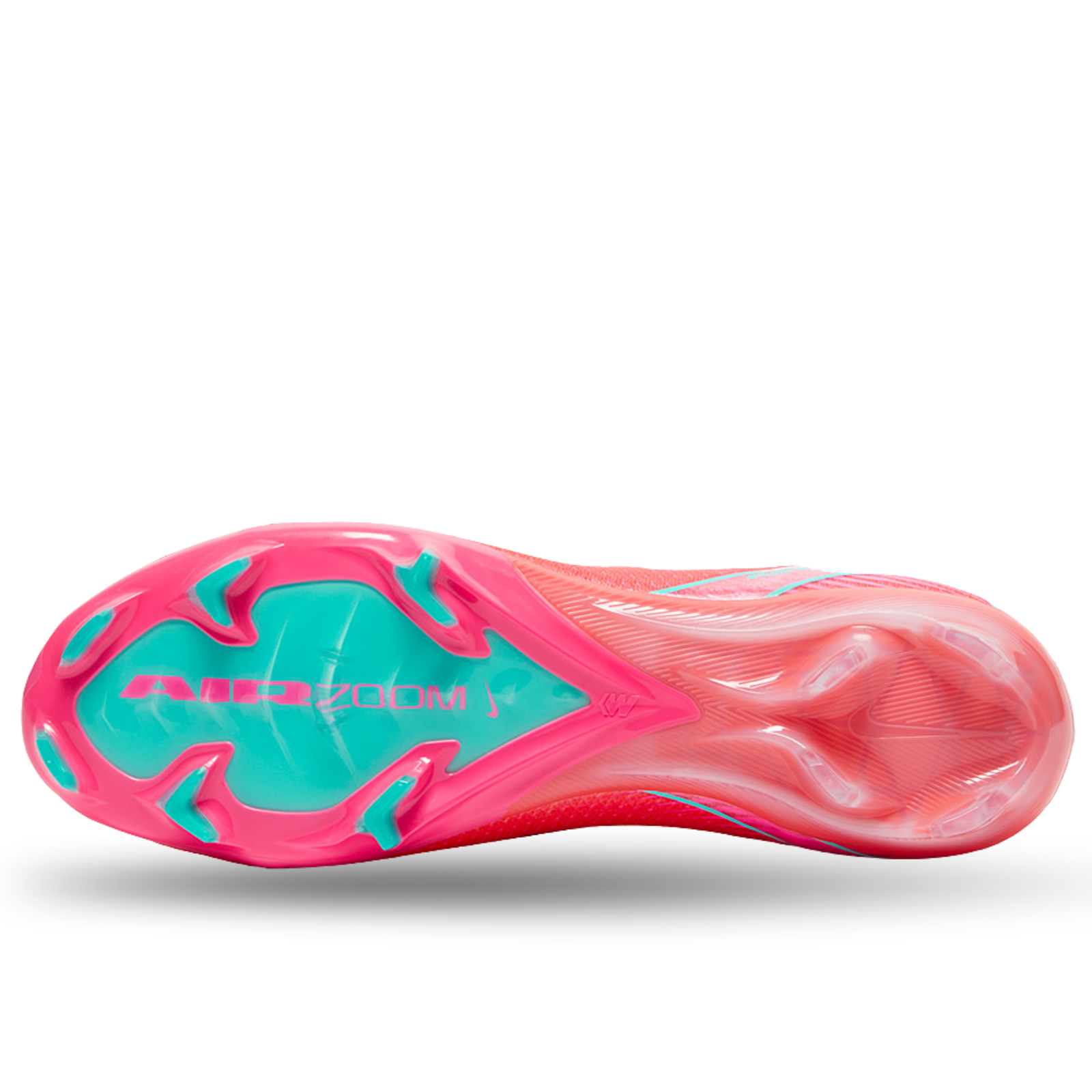 Nike Zoom Vapor 16 Elite FG Soccer Cleats (Ember Glow/Aurora Green)