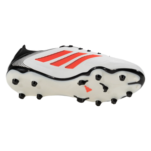 adidas Copa Pure III League FG/MG Soccer Cleats (White/Lucid Red/Black)