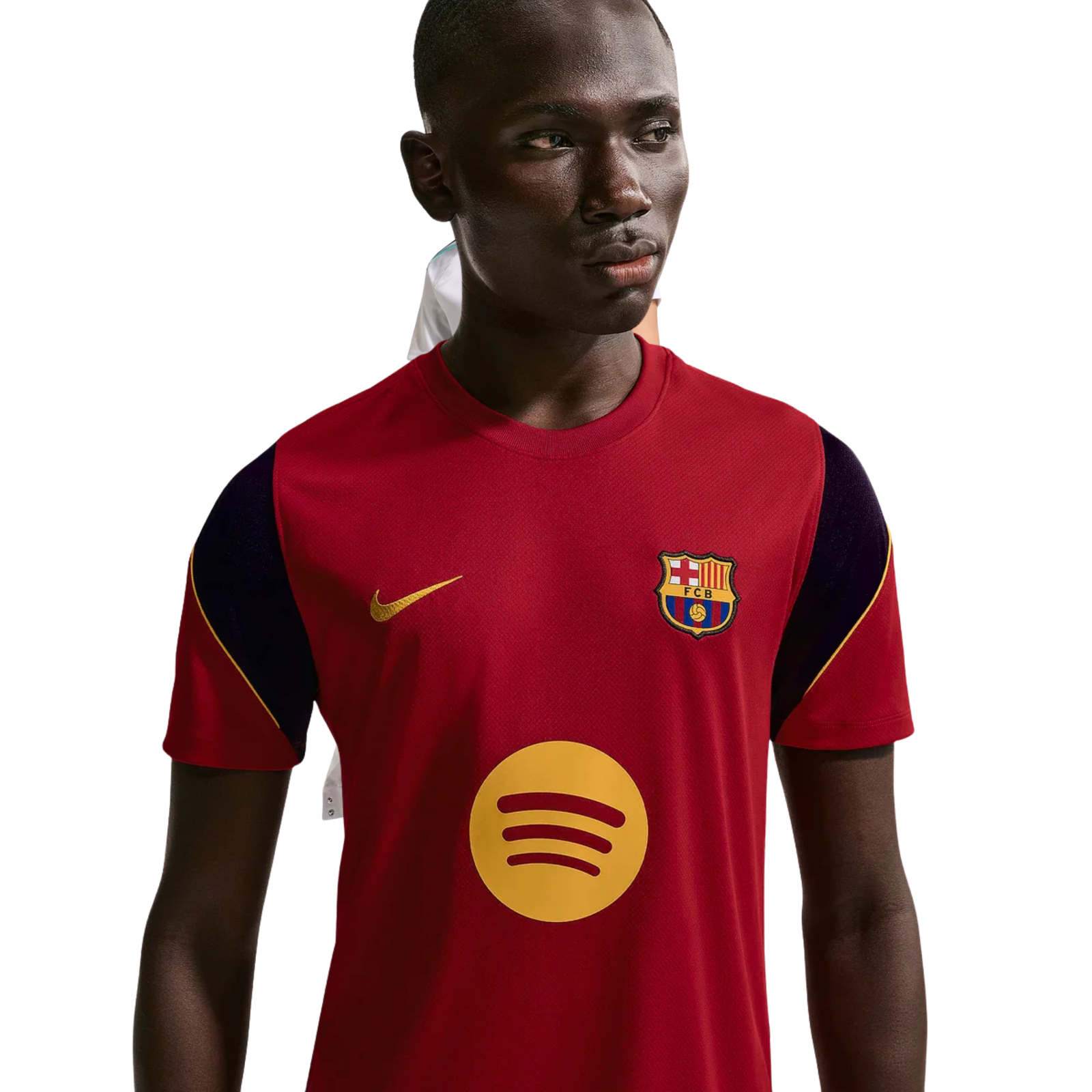 Nike Mens Barcelona Strike Jersey 26/27 (Blue/Red/Yellow)