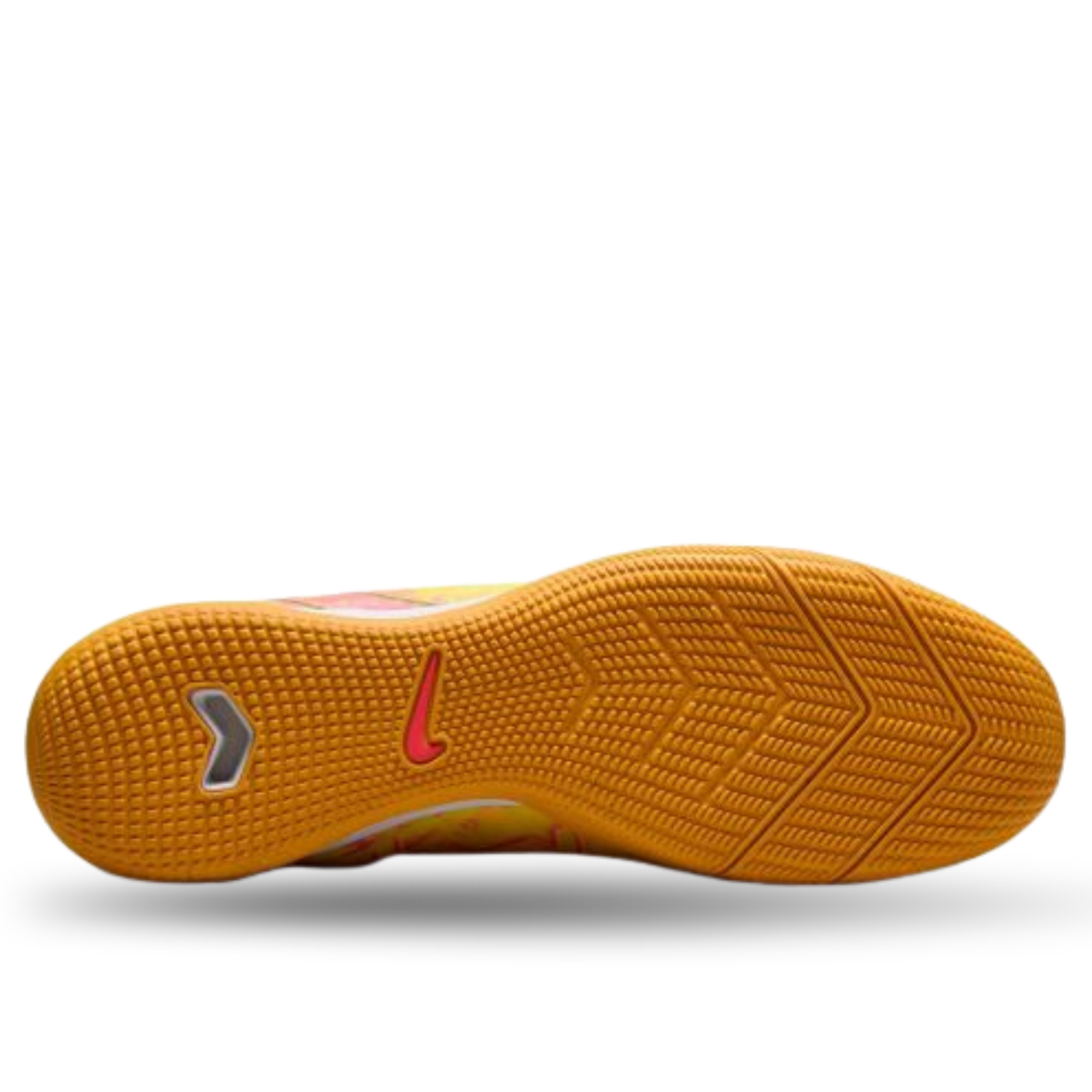 Nike Zoom Superfly 10 Academy KM Indoor Soccer Shoes (Light Laser Orange/Armory Navy)