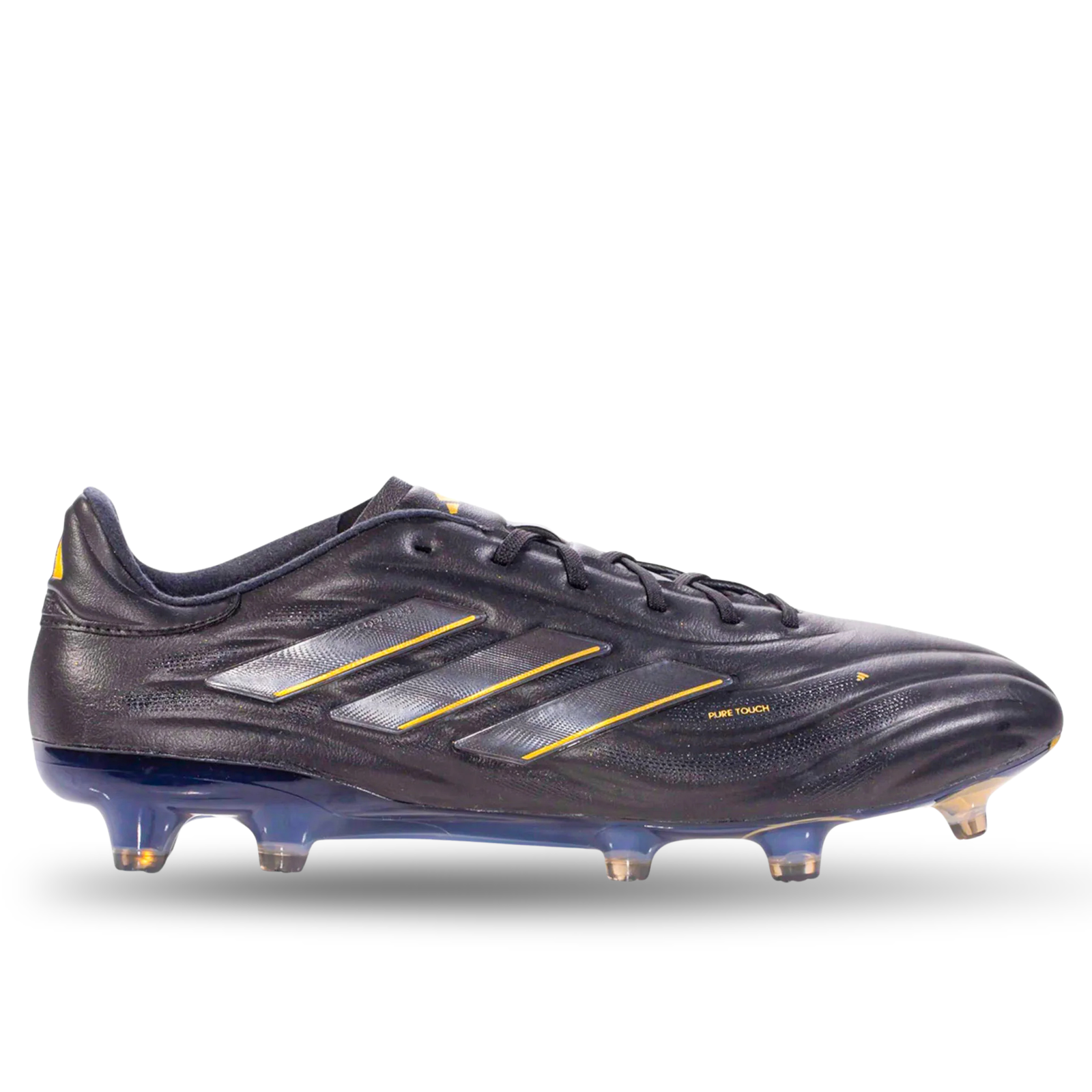 adidas Copa Pure 2 Elite FG FG Soccer Cleat (Core Black/Carbon/Gold Metallic)