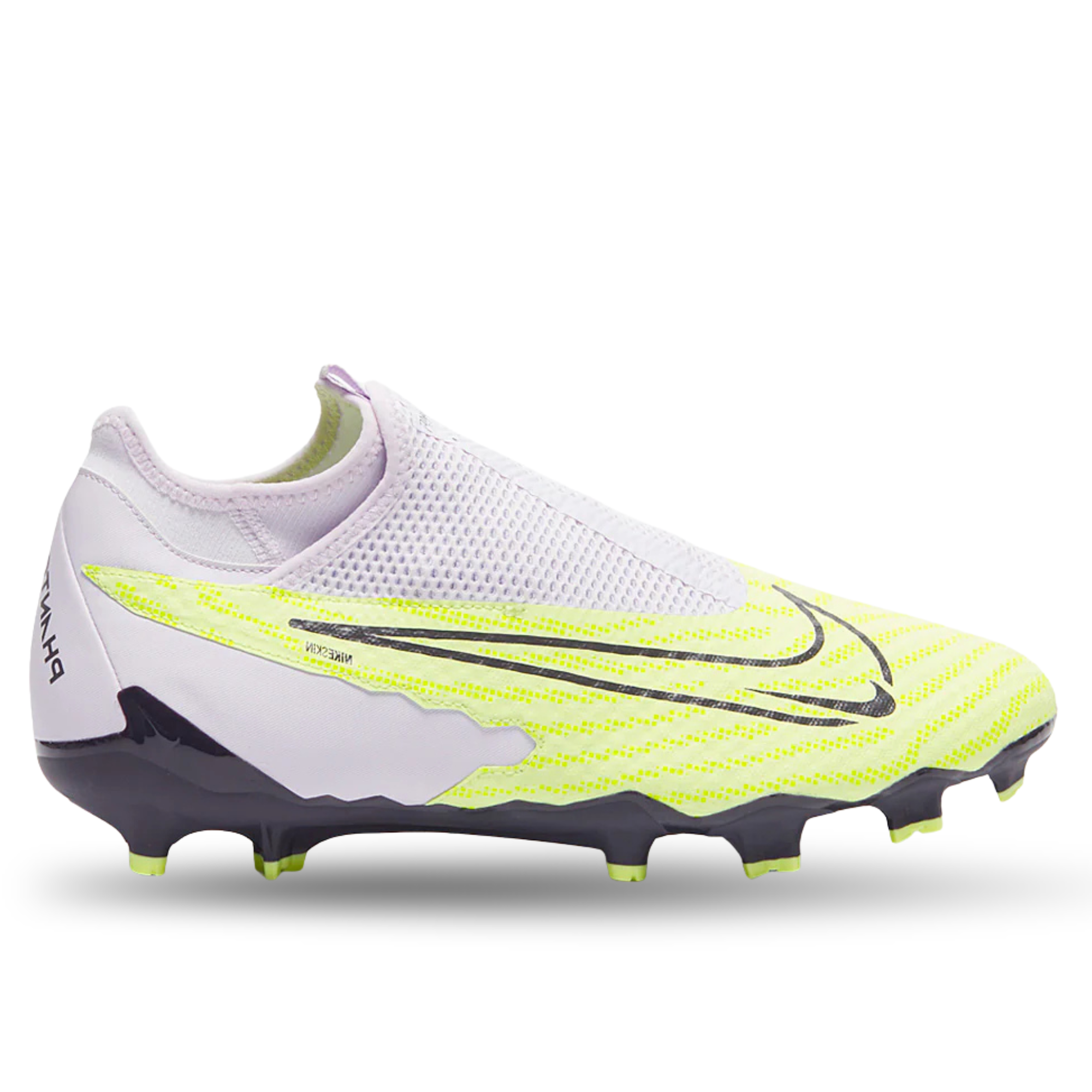Nike Phantom GX Pro DF Firm Ground Soccer Cleats (Barely Volt/Gridiron