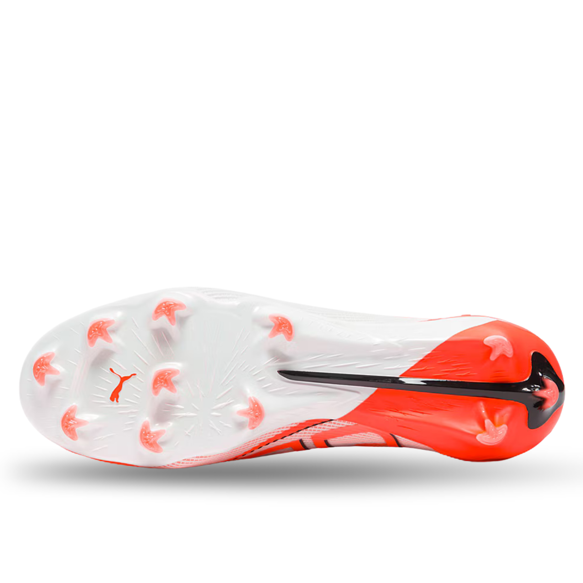 Puma Ultra 5 Ultimate FG Soccer Cleats (Puma White/Puma Black/Red)