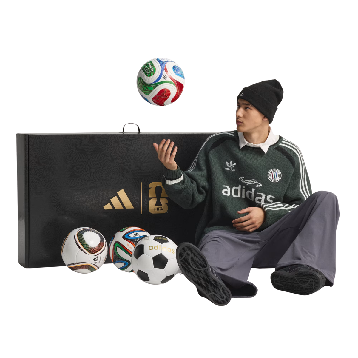adidas Historic Football Official Match Ball Set