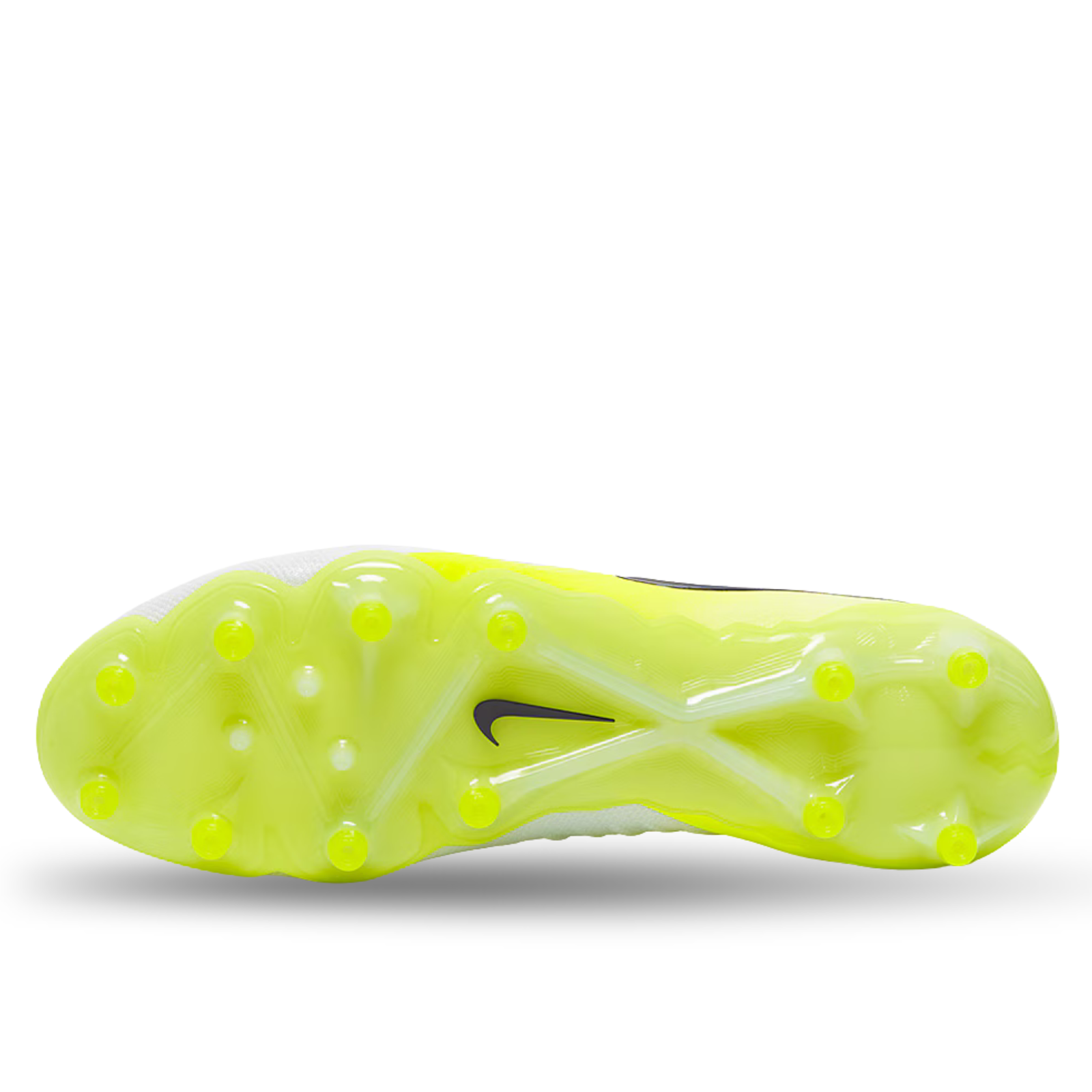 Nike Phantom GX II Elite AG-Pro Soccer Cleats (Metallic Silver/Black-Volt)