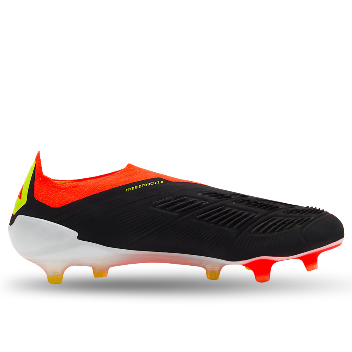 adidas Predator Elite LL FG Soccer Cleats (Black/Solar Red)