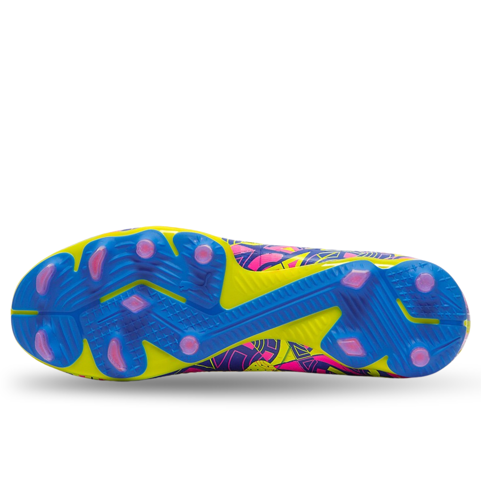 Puma Future Match Energy FG/AG Soccer Cleats (Ultra Blue/Yellow Alert)