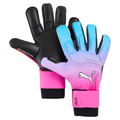 PUMA ULTRA Ultimate Hybrid Goalkeeper Gloves (Pink/Blue)