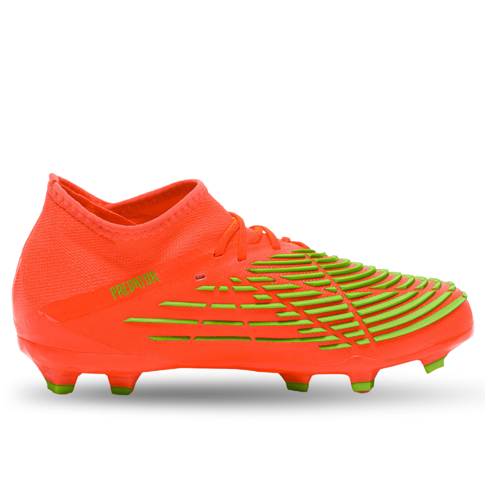 adidas Jr. Predator Edge.1 FG Soccer Cleats (Solar Red/Solar Green)