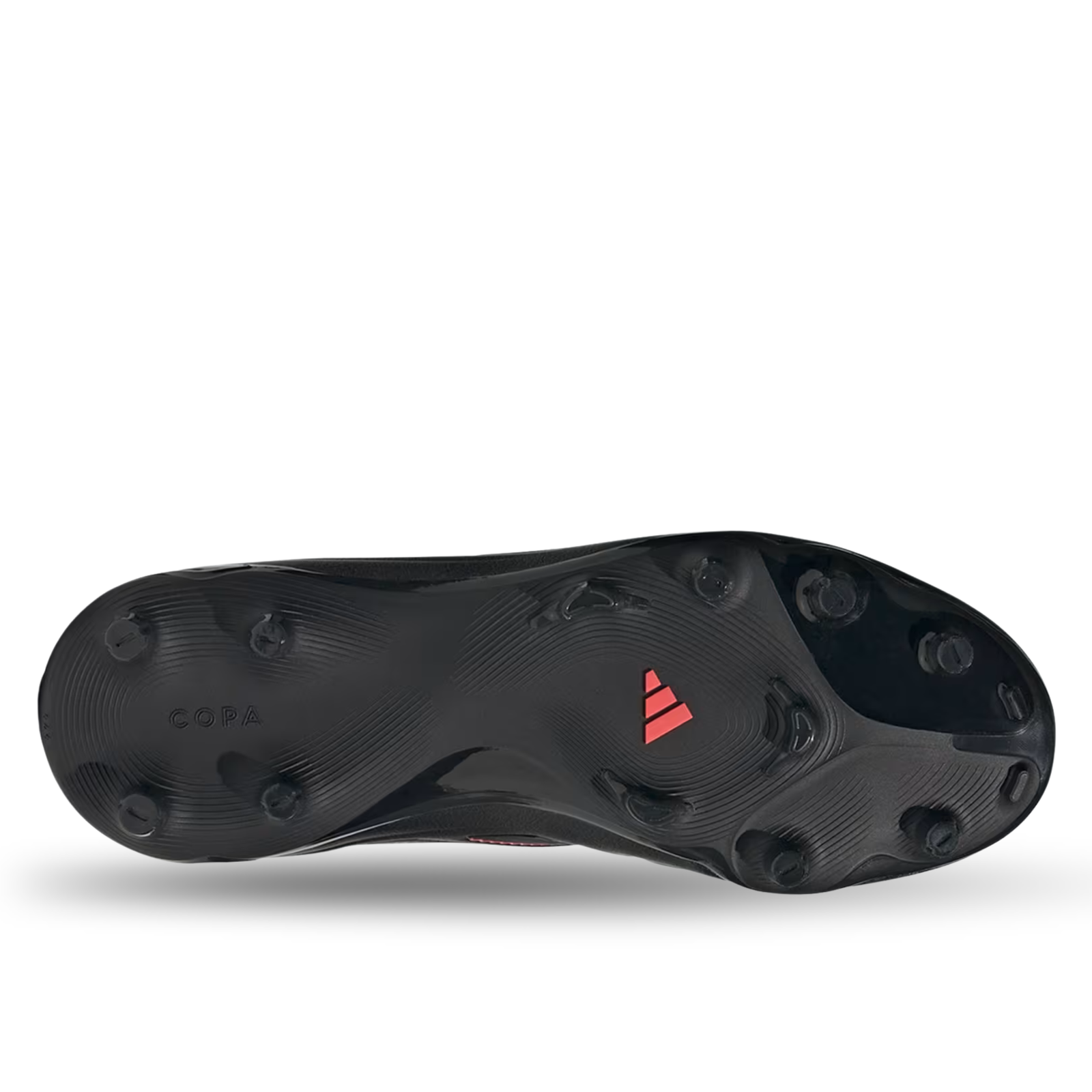 adidas Jr. Copa Pure III League FG/MG Soccer Cleats (Black/Carbon/Lucid Red)