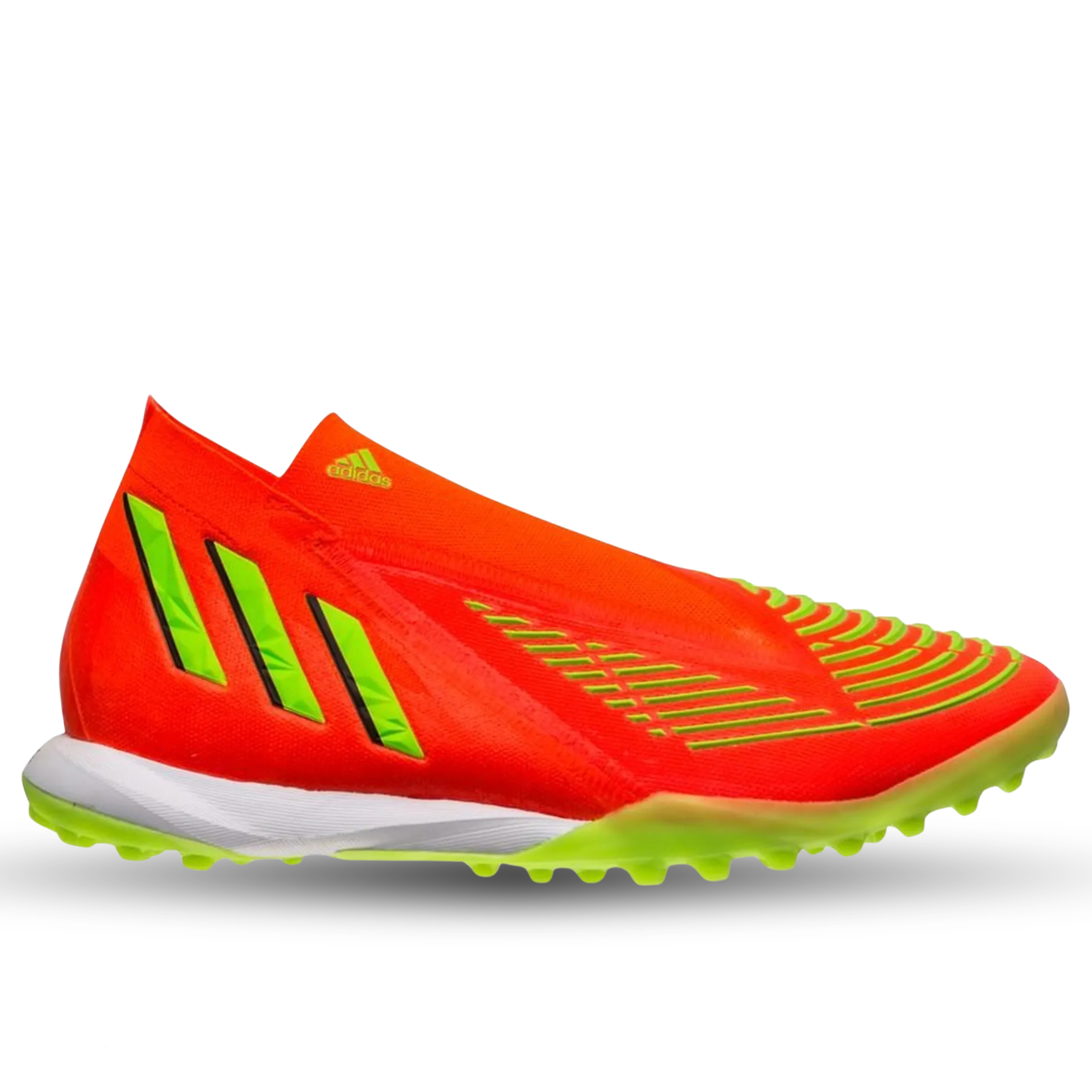 adidas Predator Edge.1 Turf Soccer Shoes (Solar Red/Solar Green)