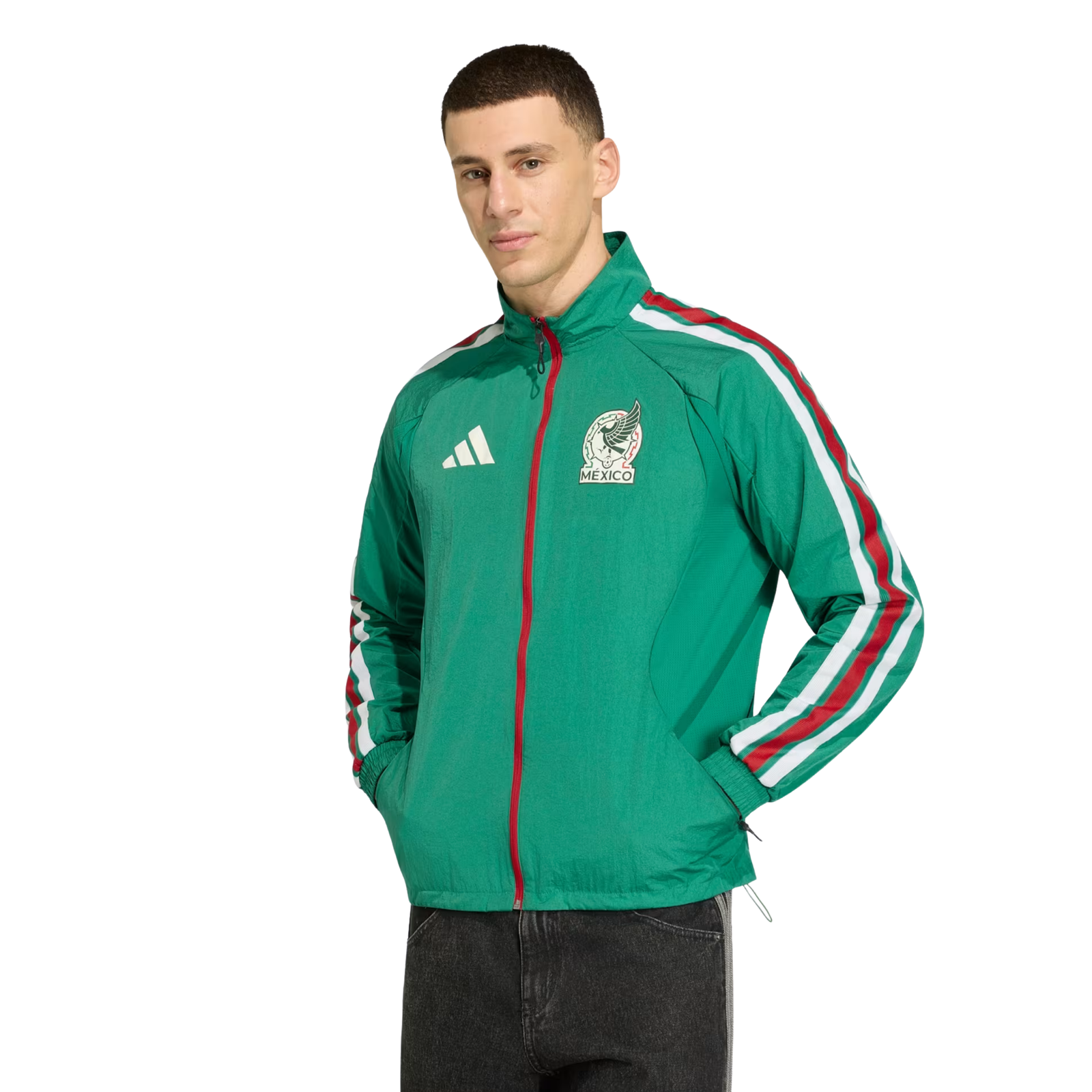 adidas Mexico Home Anthem Jacket 2026 (Green)