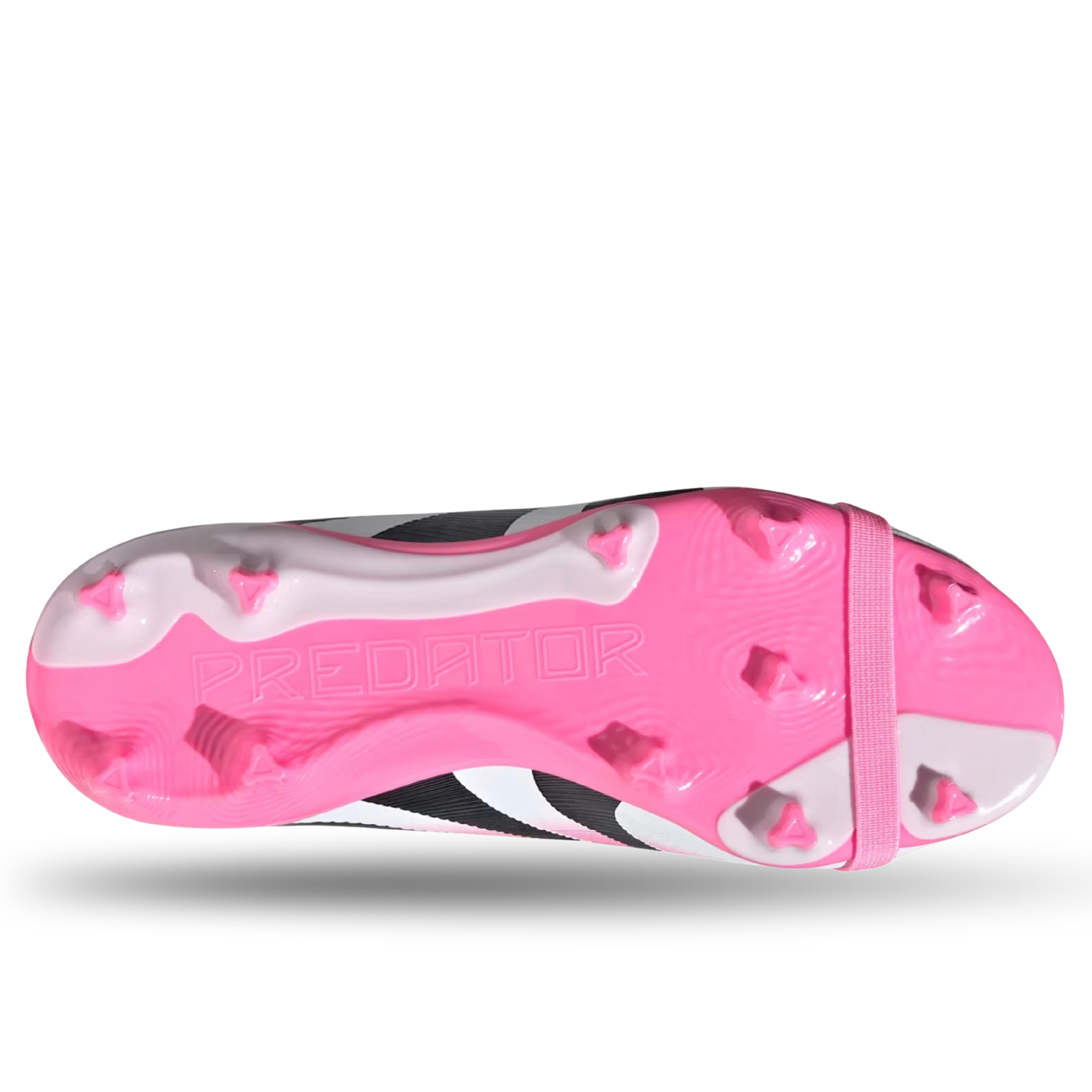 adidas Youth Predator League Fold Over Tongue Firm Ground/Multi Ground Soccer Cleats (Pink/Black/White)
