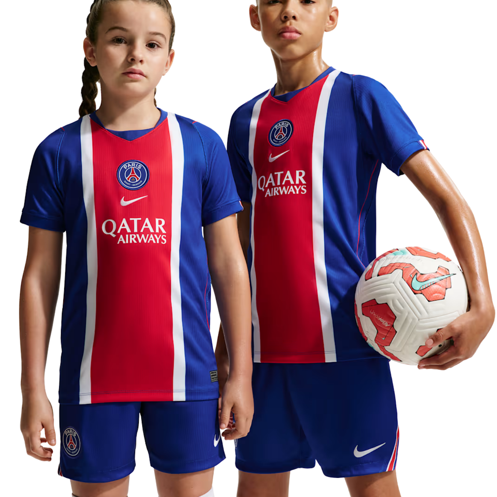 Nike Youth Paris Saint-Germain Home Jersey 26/27 (Royal/White/Red)