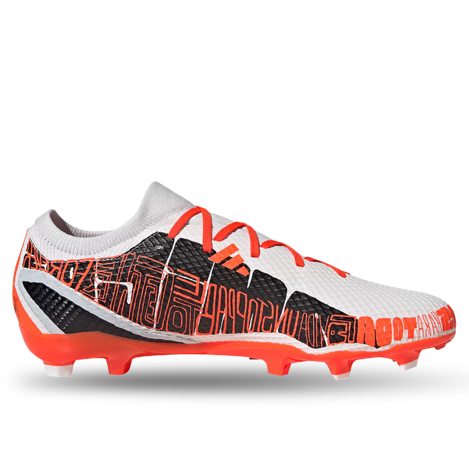 Botas de fútbol adidas X Speedportal Messi.3 FG (núcleo blanco/rojo solar)