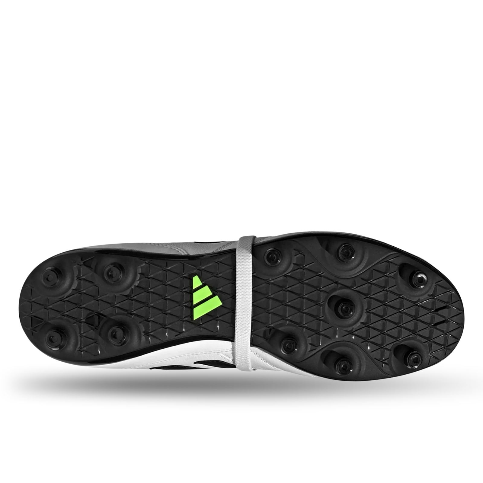 adidas Copa Gloro Firm Ground Soccer Cleats (White/Core Black/Lucid Lemon)