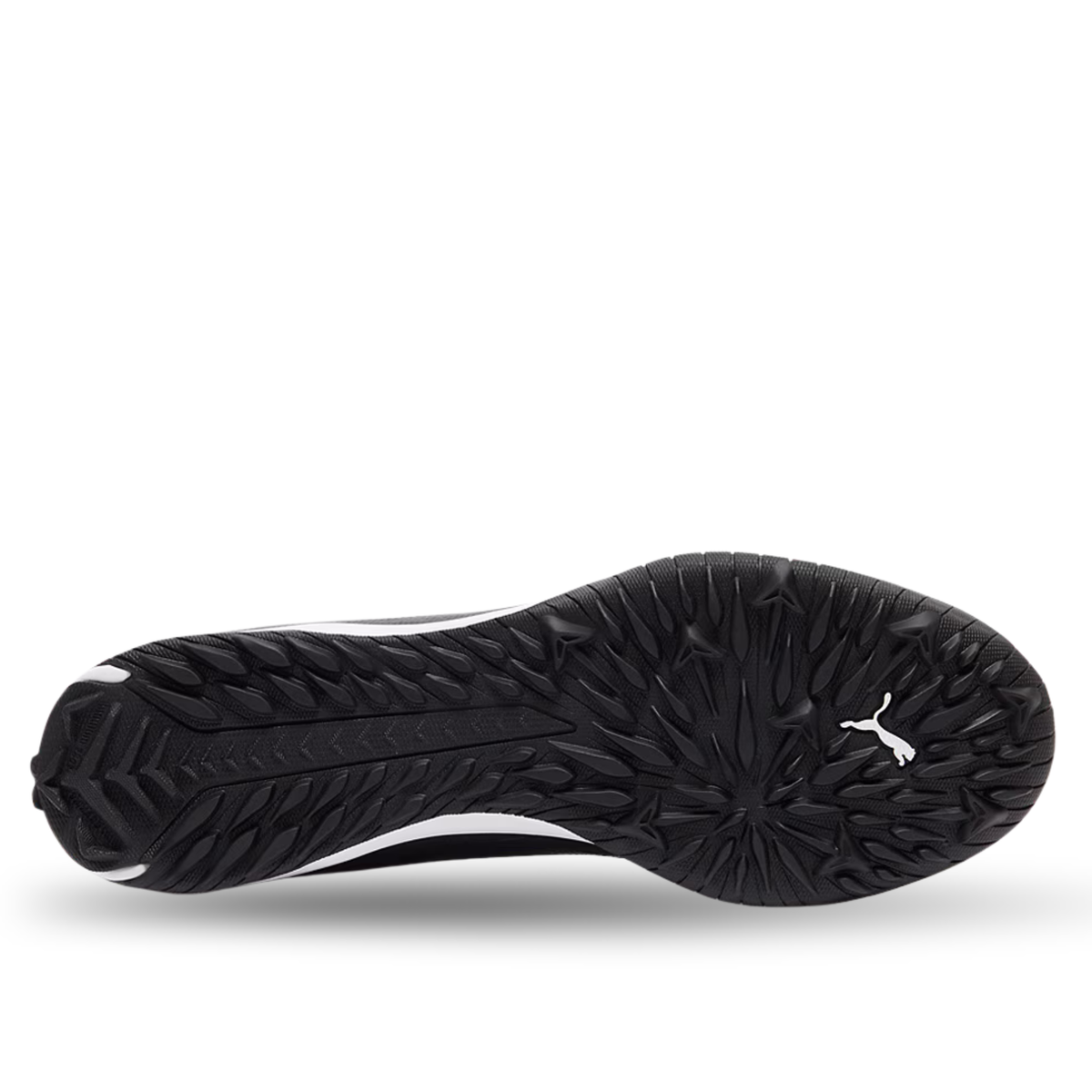 PUMA Ultra 5 Match TT Turf Soccer Shoes (Black/White)