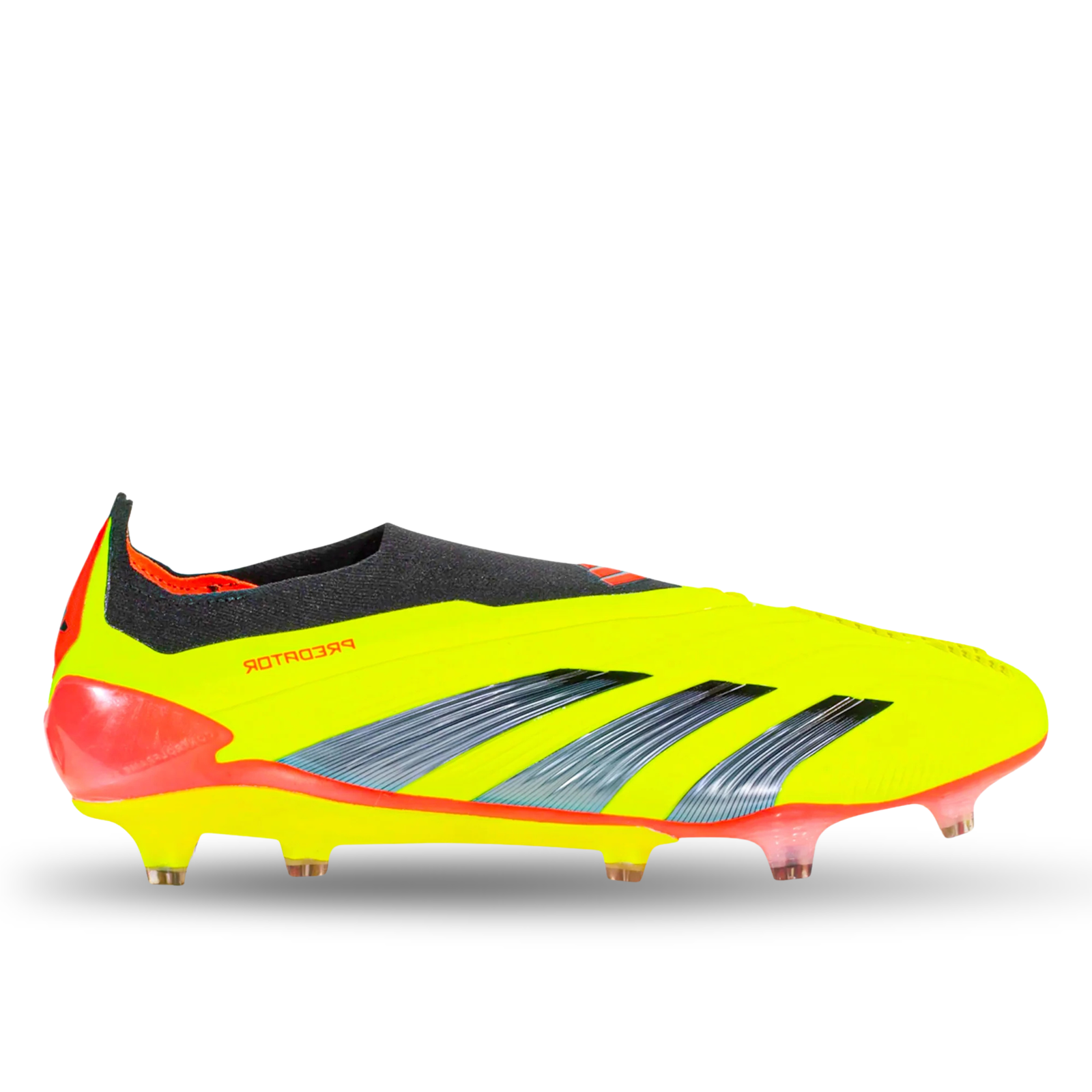 adidas Predator Elite LL FG Soccer Cleats (Solar Yellow/Black/Solar Red)