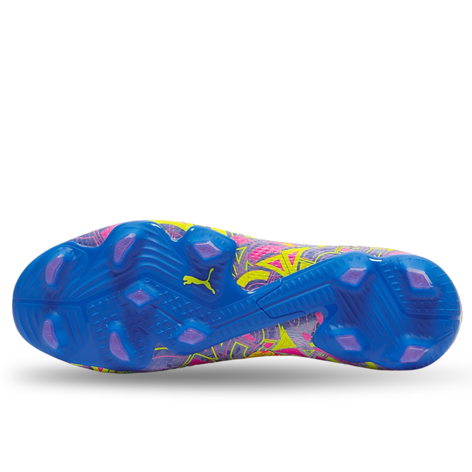 Puma Future Ultimate Energy FG/AG Soccer Cleats (Ultra Blue/Yellow Alert)