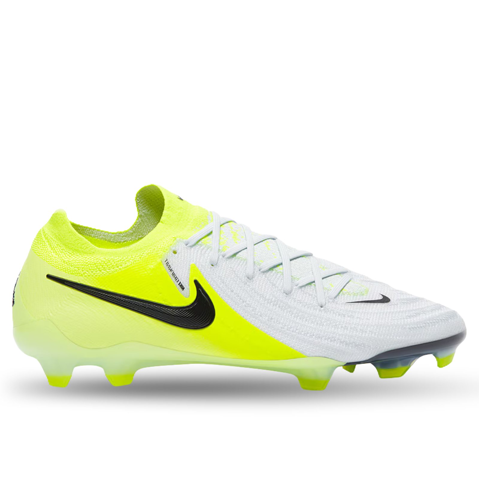 Nike Phantom GX II Elite FG Soccer Cleats (Metallic Silver/Black-Volt)