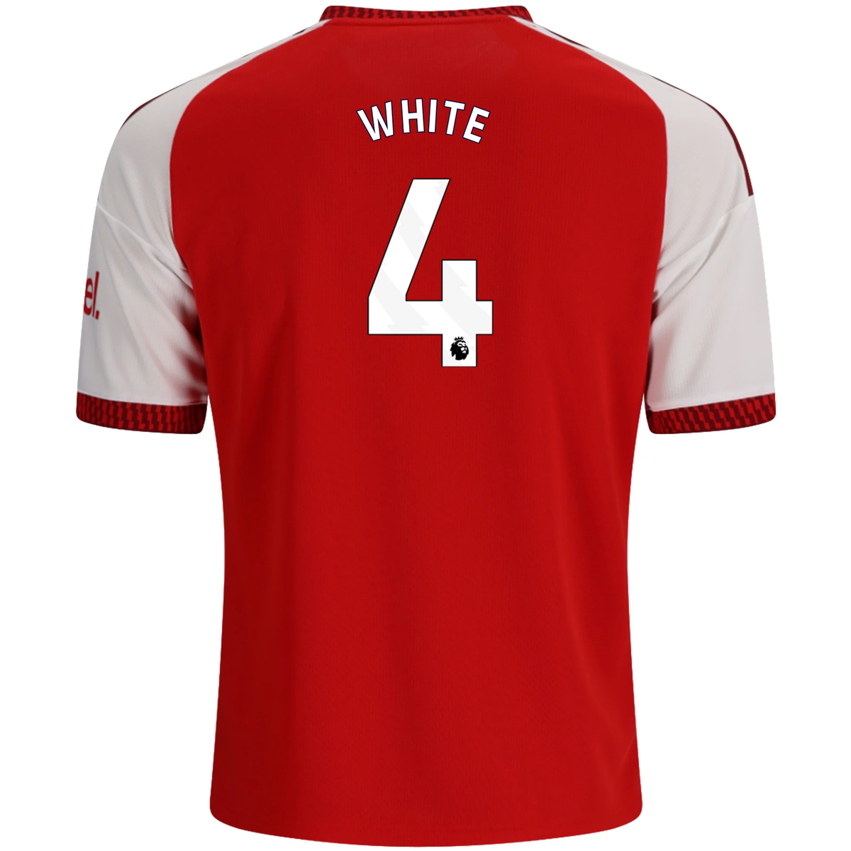 adidas Youth Arsenal Ben White Home Jersey 26/27 (Better Scarlet)