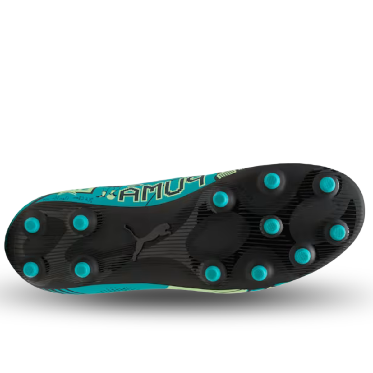 PUMA Jr. Ultra CP Legacy FG/AG Soccer Cleats (Deep Aqua/Marine Blue)