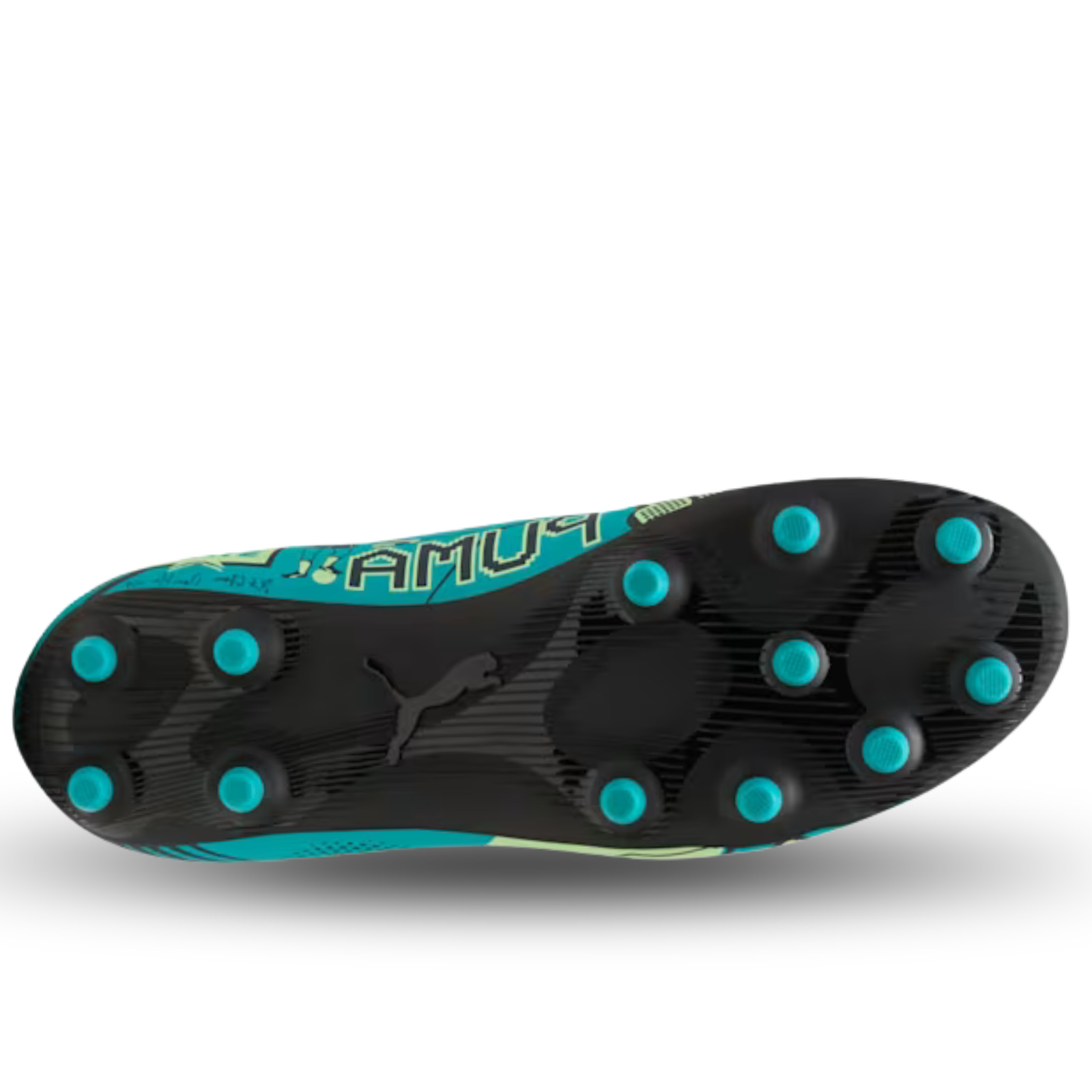 PUMA Jr. Ultra CP Legacy FG/AG Soccer Cleats (Deep Aqua/Marine Blue)
