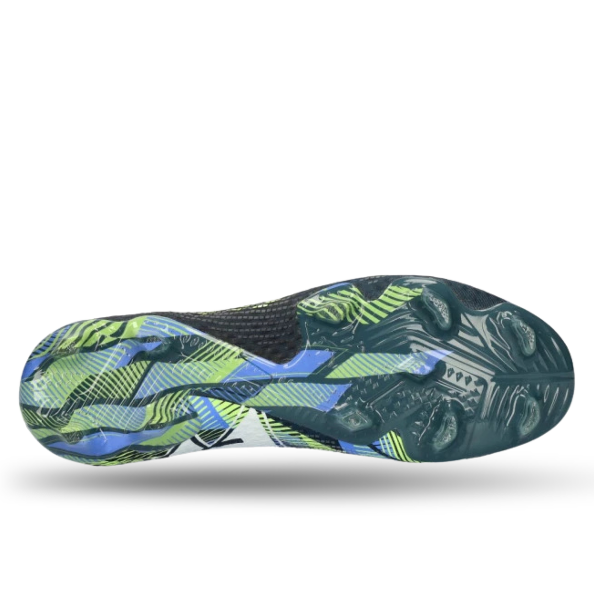 Puma Mens Future 7 Ultimate FG/AG Soccer Cleats (Gray Skies/Fizzy Apple)