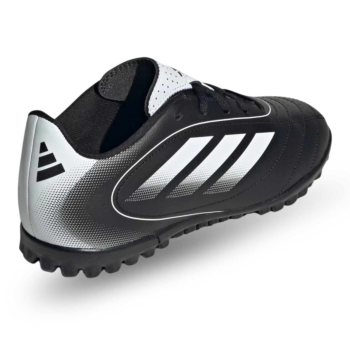 adidas Goletto IX Turf Junior Soccer Shoes (Black/White)