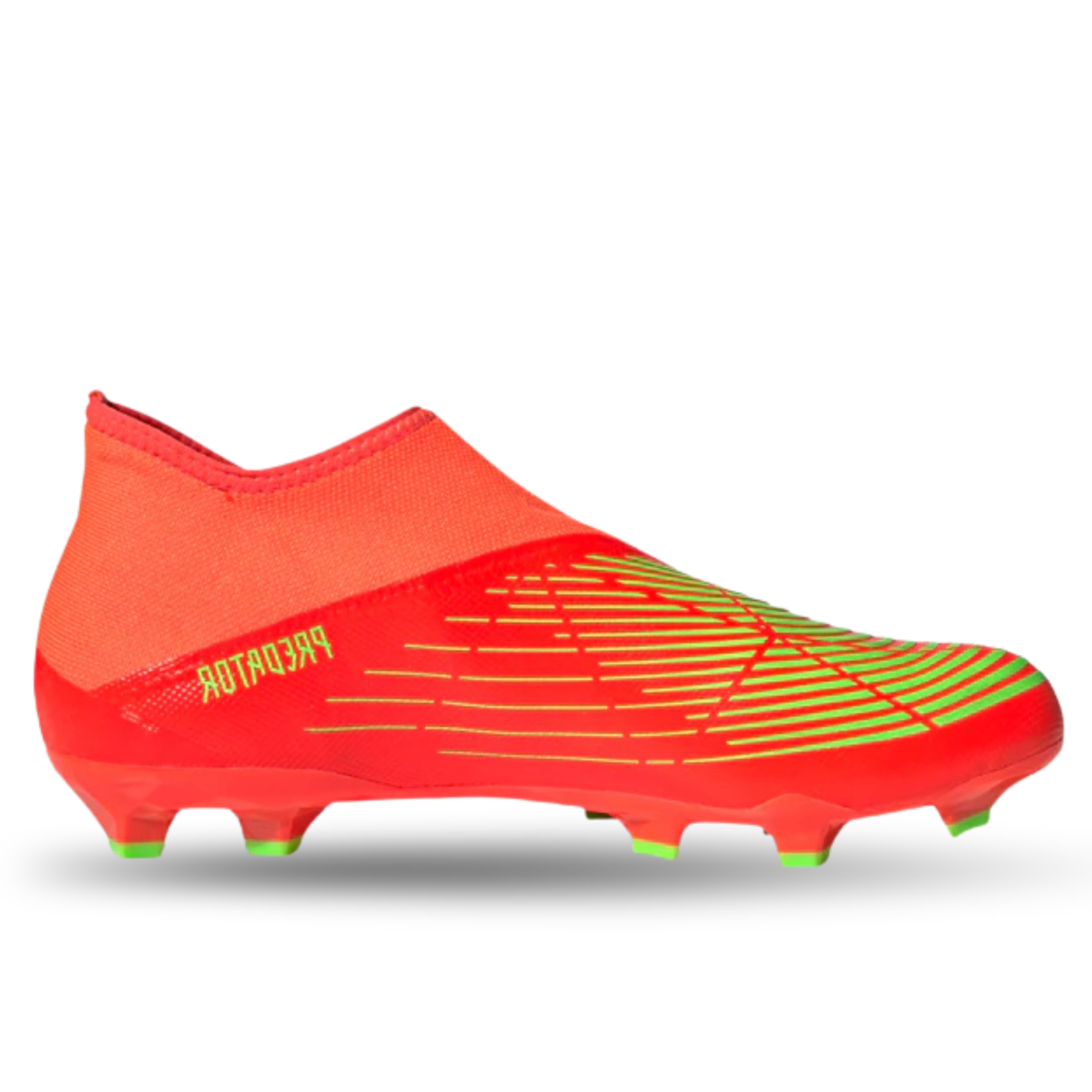 adidas Predator Edge.3 LL Firm Ground Soccer Cleats (Solar Red/Team Solar Yellow)