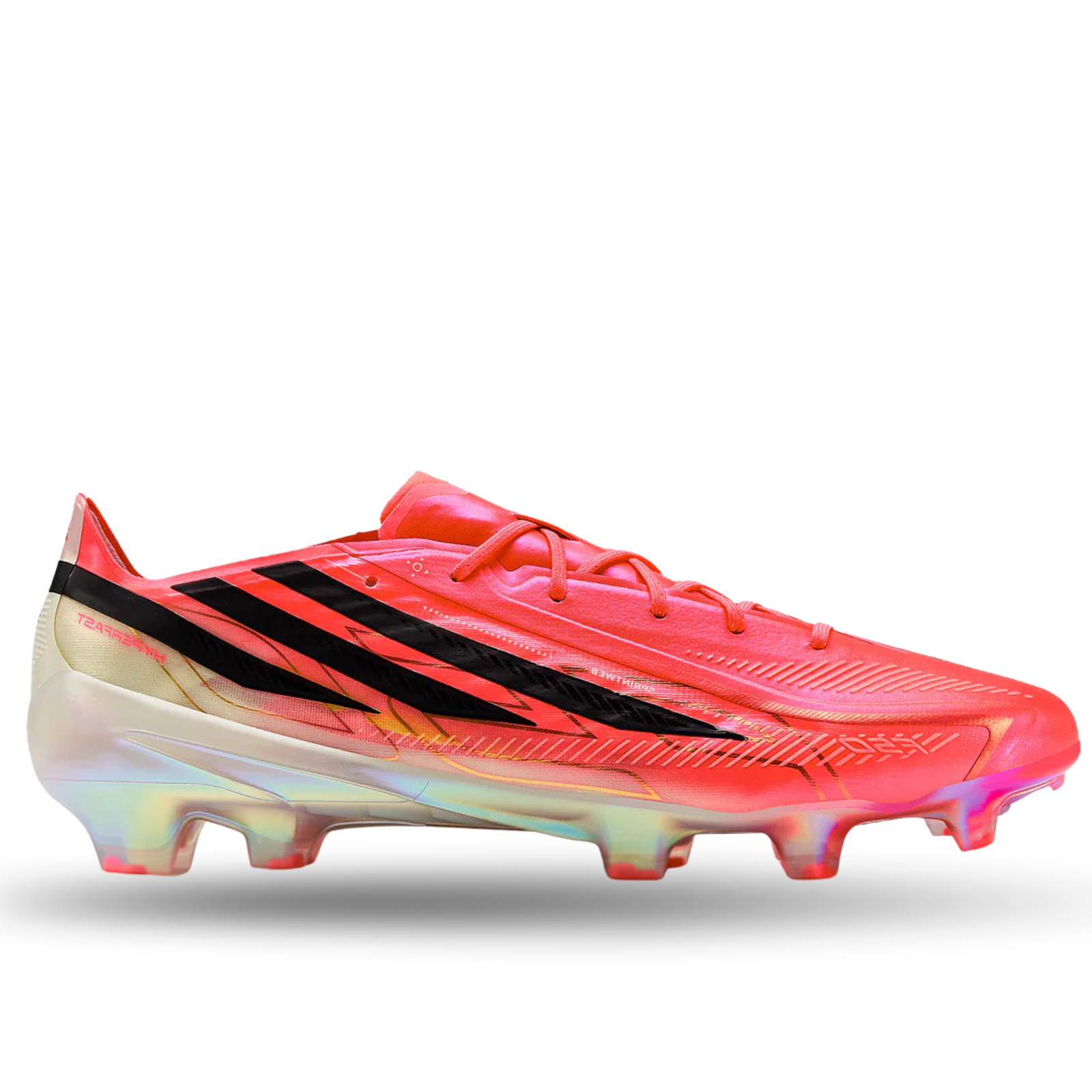 adidas F50 Hyperfast Elite Firm Ground Soccer Cleats (Pink/Black)