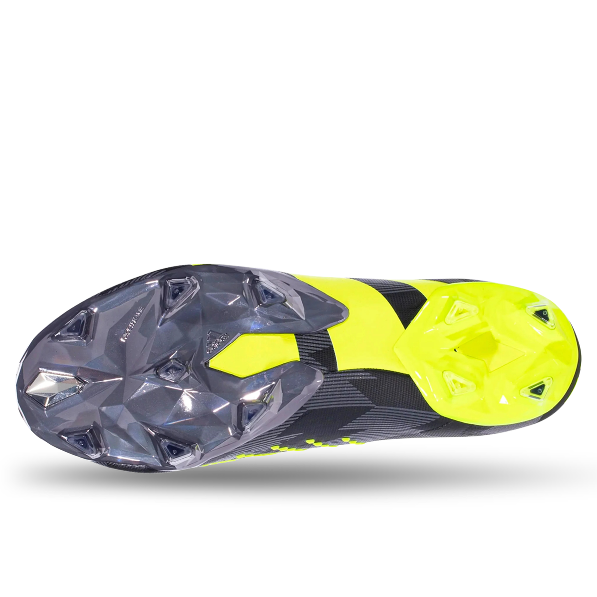 adidas Predator Accuracy.1 Low INJ Firm Ground Soccer Cleats (Core Black/Team Solar Yellow 2)