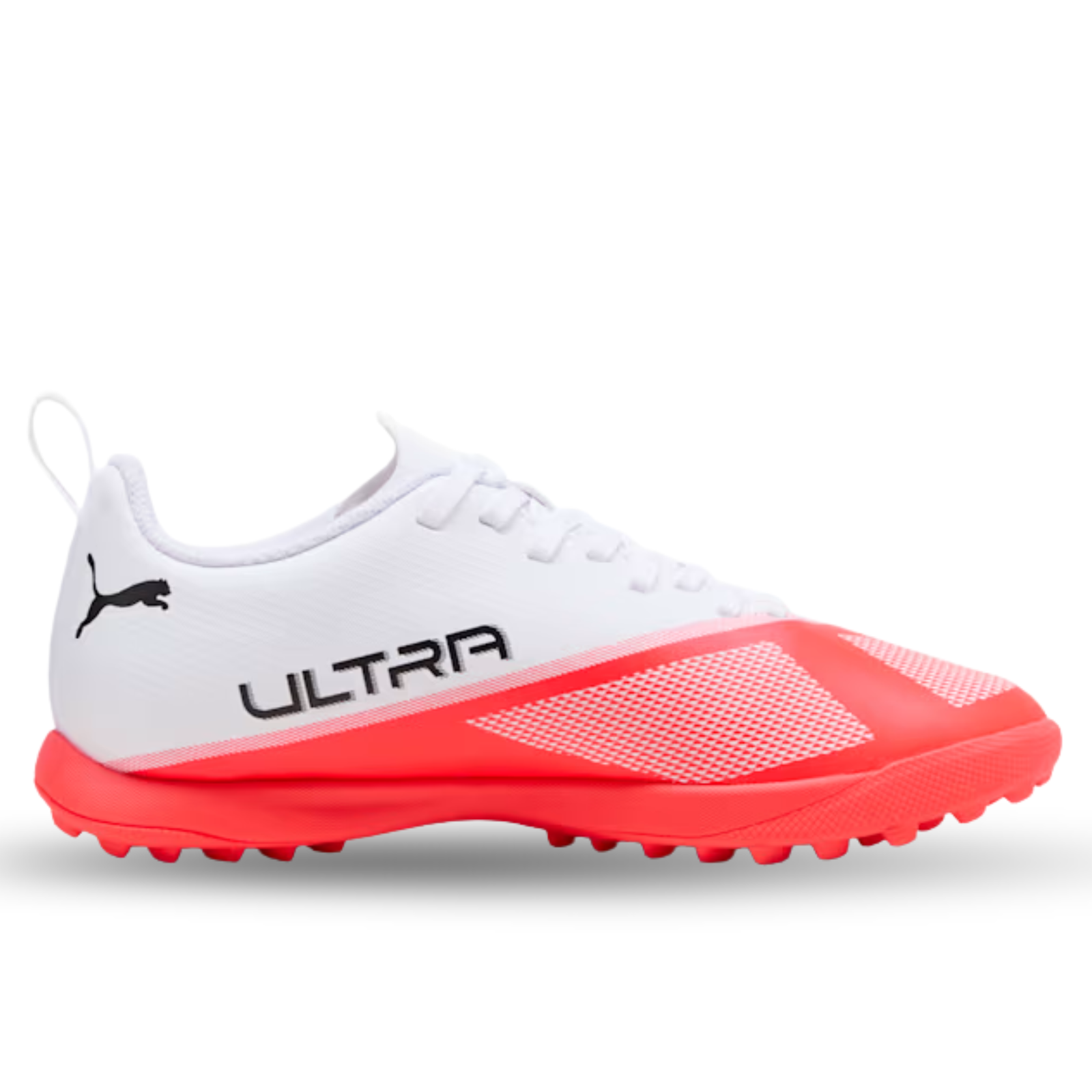 Puma Jr. Ultra 7 Play Turf Soccer Shoes (White/Pink)