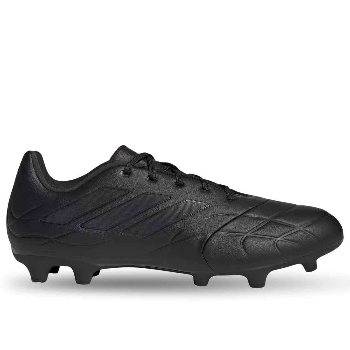 adidas Copa Pure.3 Firm Ground Soccer Cleats (Core Black/Black)