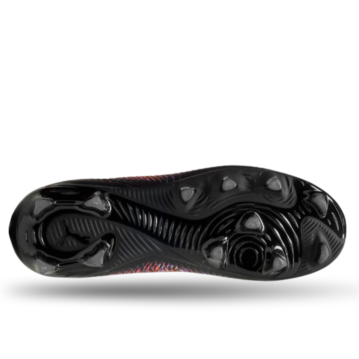 Puma Jr. Future 8 Match FG/AG Soccer Cleats (Black/Glowing Red)