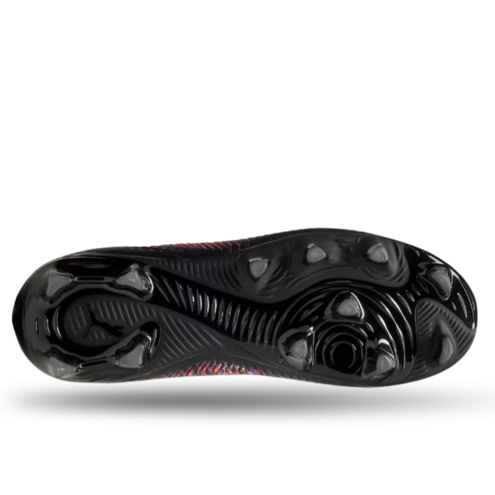 Puma Jr. Future 8 Match FG/AG Soccer Cleats (Black/Glowing Red)