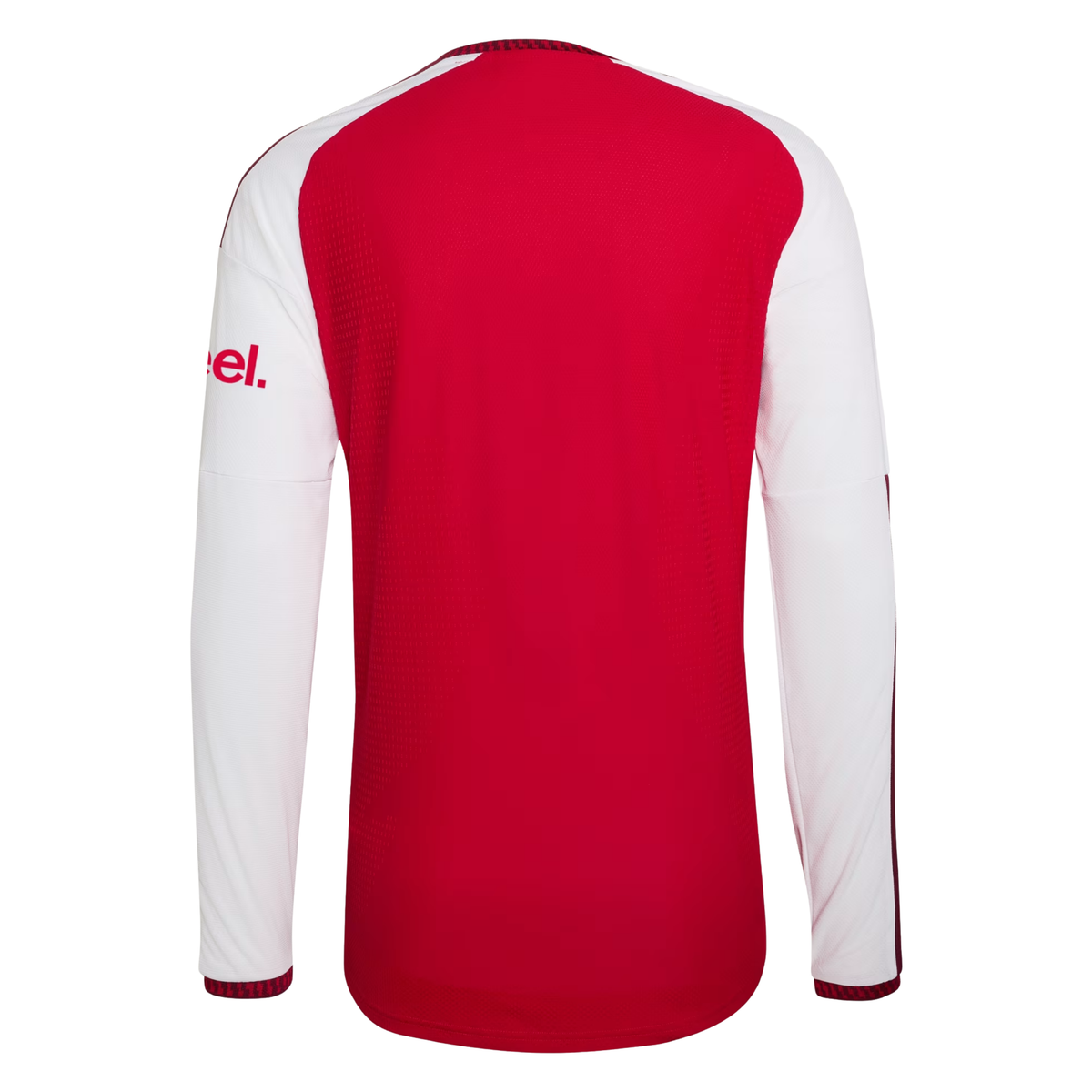 adidas Mens Arsenal Authentic Long Sleeve Home Jersey 26/27 (Better Scarlet)