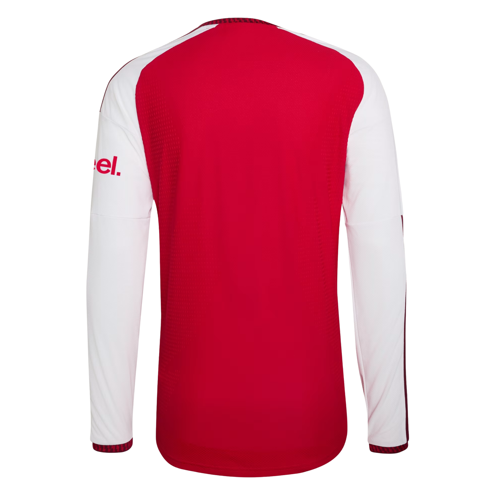 adidas Mens Arsenal Authentic Long Sleeve Home Jersey 26/27 (Better Scarlet)