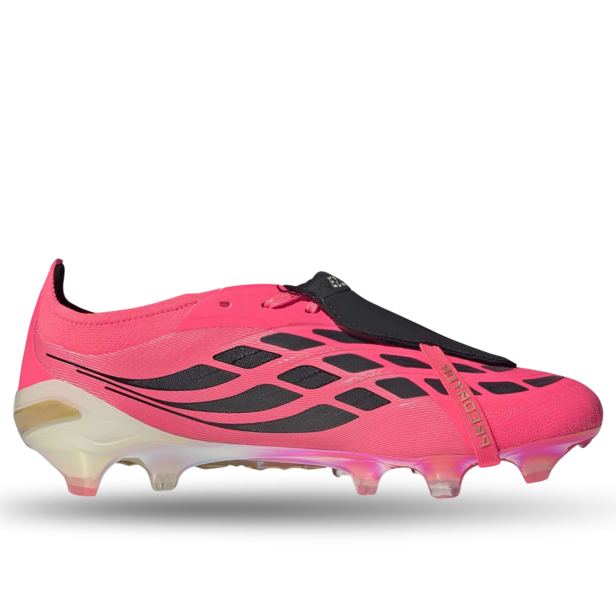 adidas Predator Elite FT Firm Ground Soccer Cleats (Pink/Black)