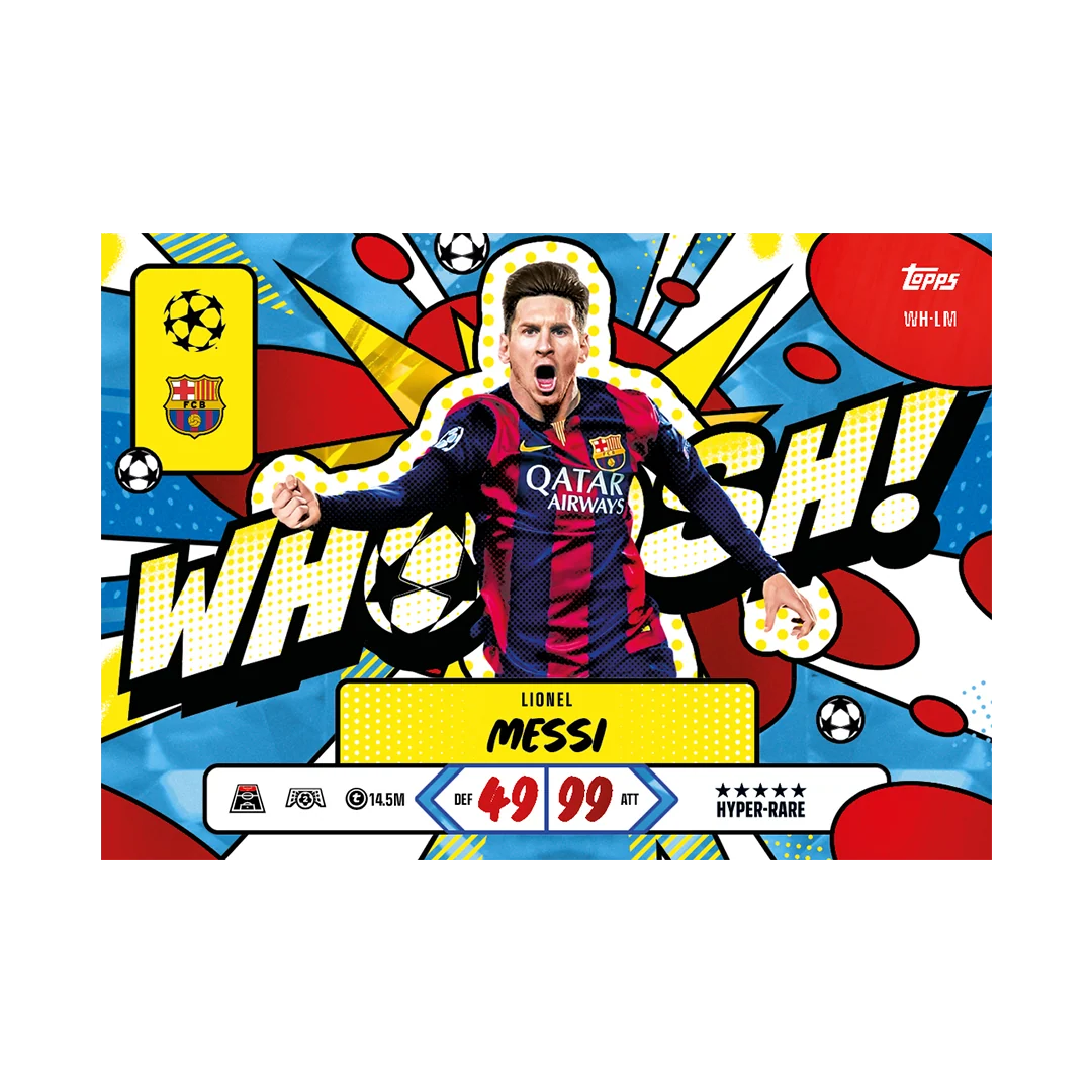 Topps UCL 26/27 Match Attax #1 Chart Toppers Cards (Green/Red)