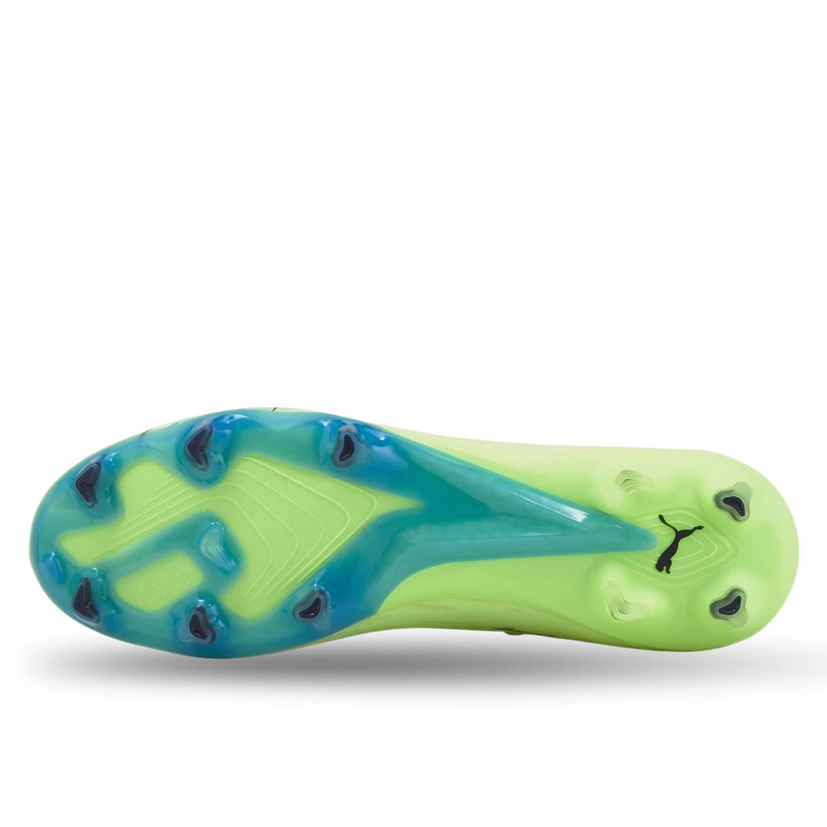 Puma Ultra Ultimate FG/AG Soccer Cleats (Fizzy Light/Parisian Blue)