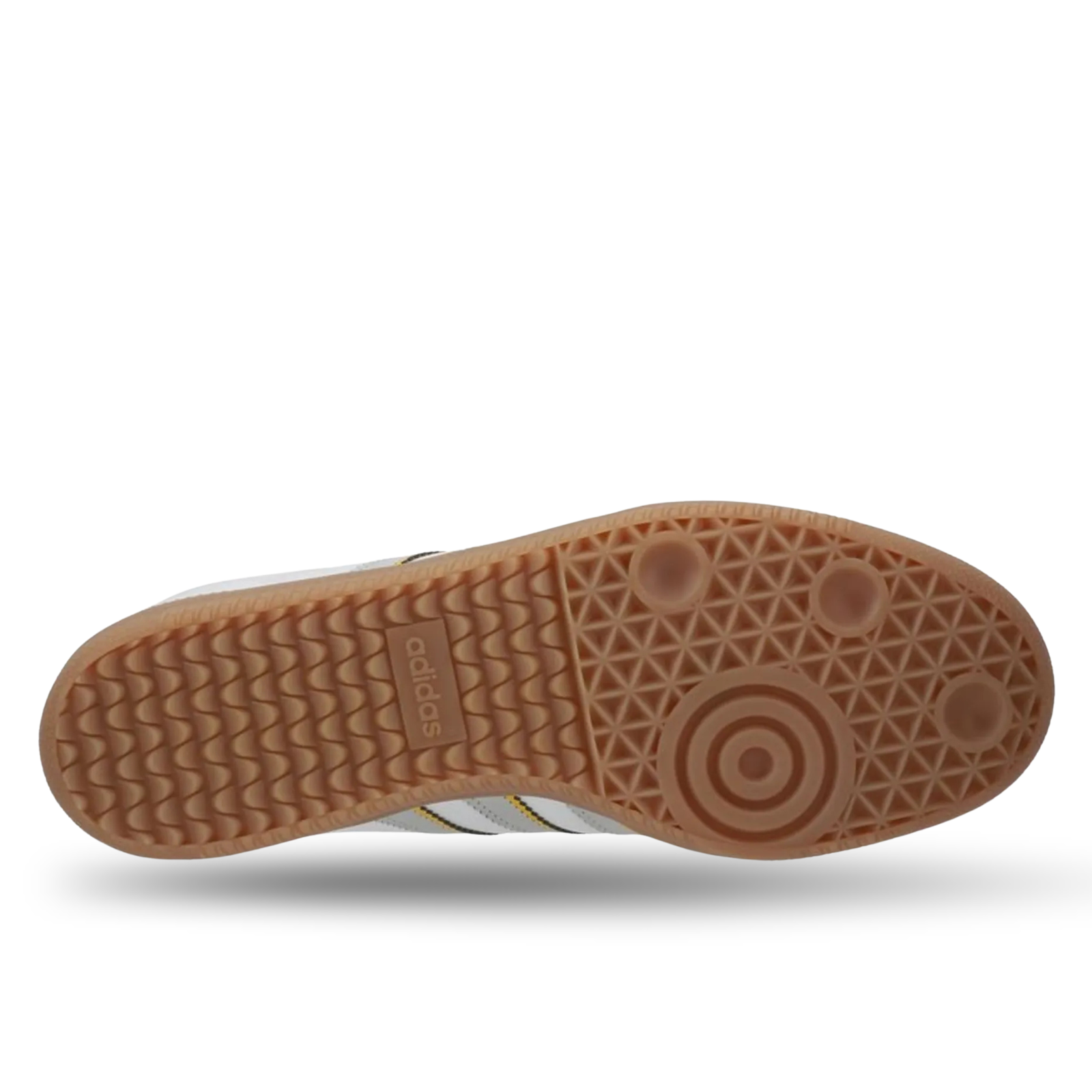 adidas Real Madrid Samba Indoor Soccer Shoes (White/Grey/Gum)