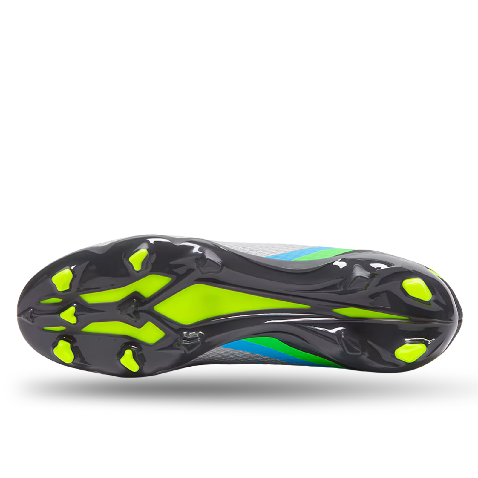 adidas X Speedportal.3 Firm Ground Soccer Cleats (Silver Metallic/Core Black/Solar Yellow)