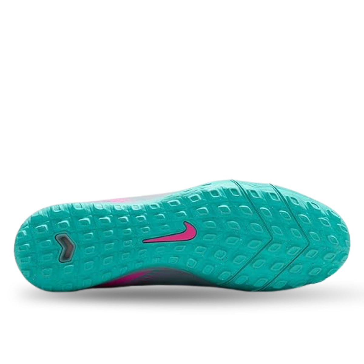 Nike Zoom Vapor 16 Pro Turf Soccer Shoes (Ocean Cube/Pink Blast)